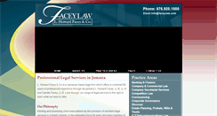 Desktop Screenshot of faceylaw.net